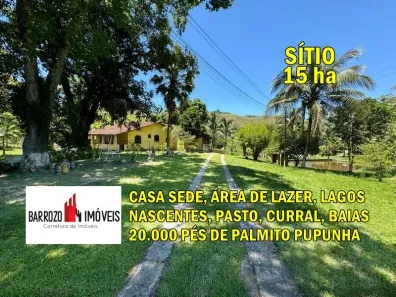 Fazenda / Sítio / Chácara com 3 Quartos à venda, 150000m² no Funchal, Cachoeiras de Macacu