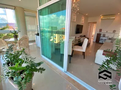 Apartamento com 3 Quartos à venda, 97m² no Loteamento João Batista Julião, Guarujá