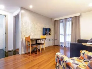 Apartamento com 1 Quarto à venda, 42m² no Batel, Curitiba