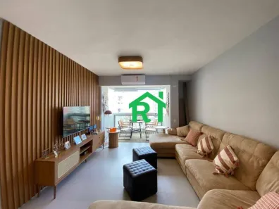 Apartamento com 3 Quartos para alugar, 115m² no Pitangueiras, Guarujá