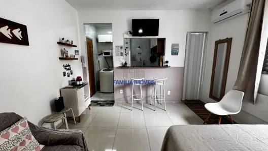 Kitnet à venda, 24m² no José Menino, Santos