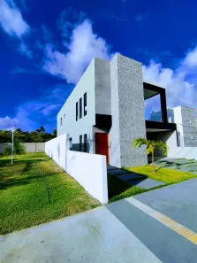Casa de Condomínio com 4 Quartos à venda, 244m² no Zona de Expansão (Olhos D'Agua), Barra dos Coqueiros