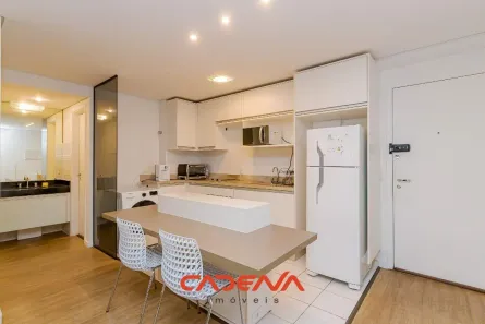 Apartamento com 1 Quarto para alugar, 47m² no Vila Izabel, Curitiba