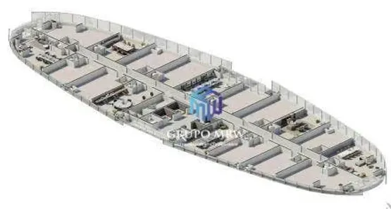 Andar / Laje corporativa para alugar, 900m² no Jardim Emília, Sorocaba