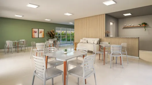 Apartamento com 2 Quartos à venda, 44m² no Loteamento Recanto Das Andorin, Barra dos Coqueiros