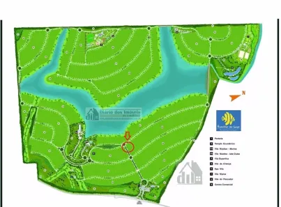 Terreno / Lote / Condomínio à venda, 1928m² no Ecovillas do Lago, Sertanópolis
