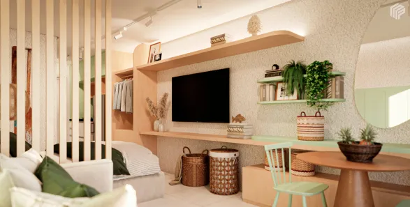 Apartamento com 1 Quarto à venda, 28m² no , Maragogi