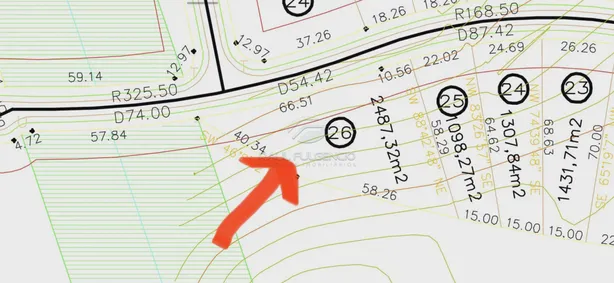 Terreno / Lote / Condomínio à venda, 2487m² no Ecovilas, Sertanópolis