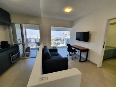 Apartamento com 1 Quarto para alugar, 49m² no Vila Gertrudes, São Paulo