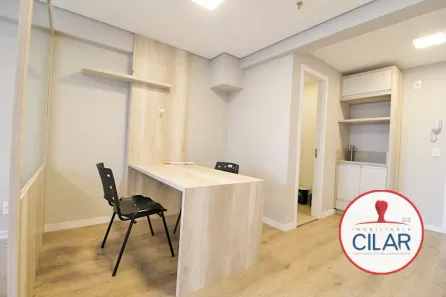 Conjunto Comercial / Sala para alugar, 31m² no Juvevê, Curitiba