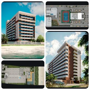 Apartamento com 1 Quarto à venda, 24m² no centro, São José da Coroa Grande