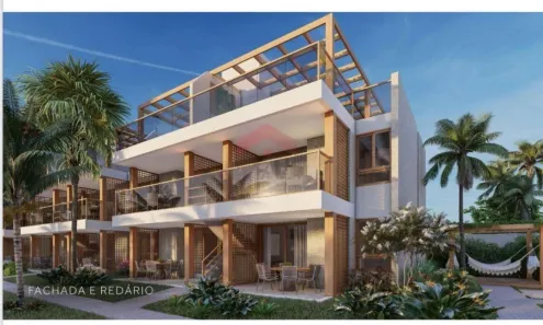 Casa de Condomínio com 2 Quartos à venda, 109m² no Itacimirim (Monte Gordo), Camaçari