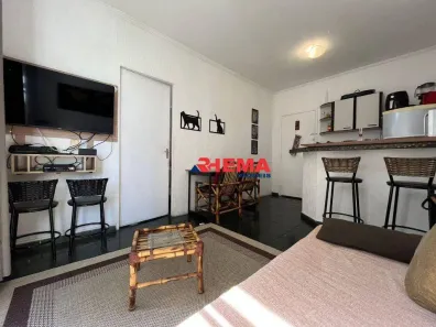 Flat com 1 Quarto para alugar, 40m² no Itararé, São Vicente