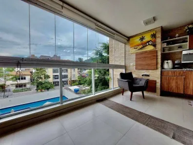 Apartamento com 2 Quartos à venda, 92m² no Loteamento João Batista Julião, Guarujá