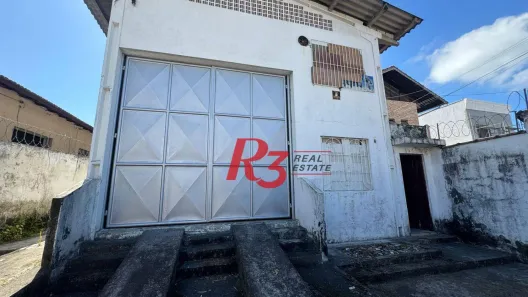 Galpão / Depósito / Armazém para alugar, 347m² no Parque Bitaru, São Vicente