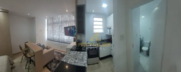 Kitnet com 1 Quarto à venda, 35m² no Aparecida, Santos
