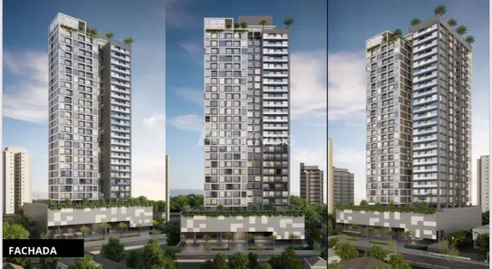Flat com 1 Quarto à venda, 25m² no Centro, Joinville