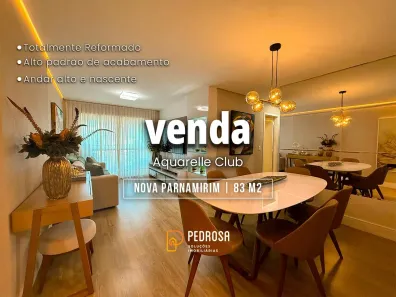 Apartamento com 3 Quartos à venda, 83m² no Nova Parnamirim, Parnamirim