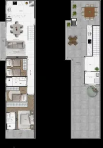 Cobertura com 3 Quartos à venda, 150m² no São Pedro, São José dos Pinhais