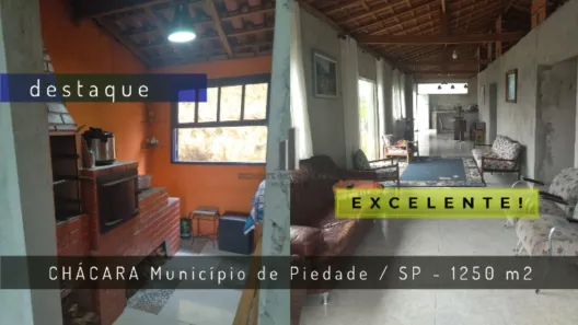 Fazenda / Sítio / Chácara com 3 Quartos à venda, 1250m² no Centro, Piedade