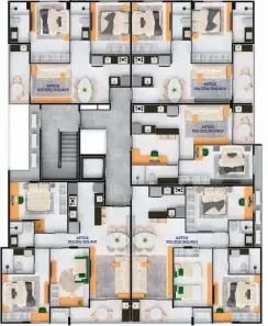 Loft com 3 Quartos à venda, 71m² no Bessa, João Pessoa