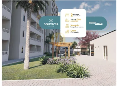 Apartamento com 2 Quartos à venda, 47m² no Jardim Gurilândia, Taubaté