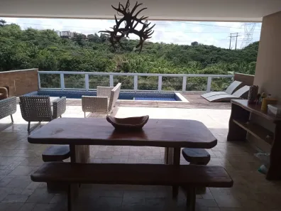 Casa de Condomínio com 7 Quartos à venda, 575m² no Alphaville (Abrantes), Camaçari