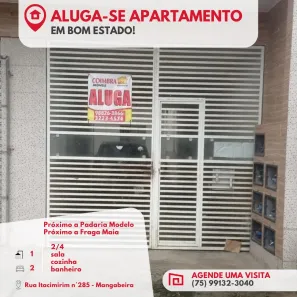 Apartamento com 2 Quartos para alugar, 10m² no Mangabeira, Feira de Santana