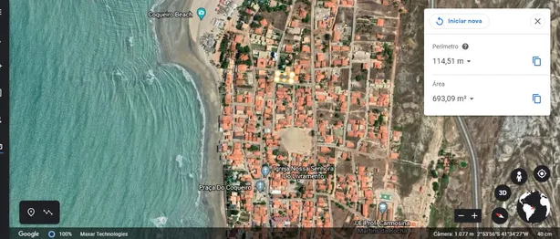 Terreno / Lote / Condomínio para venda ou aluguel, 690m² no Coqueiro, Luís Correia