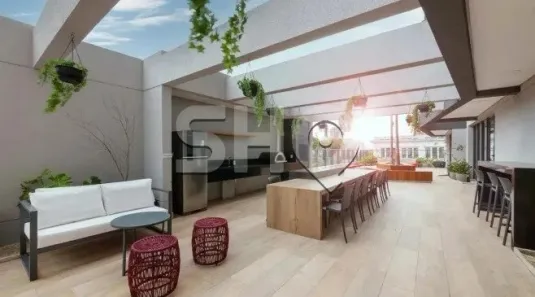 Apartamento com 1 Quarto para alugar, 34m² no Santo Amaro, São Paulo