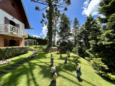 Casa de Condomínio com 6 Quartos para venda ou aluguel, 600m² no Lot Valeu Noiva, Campos do Jordão