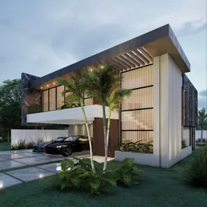 Casa de Condomínio com 4 Quartos à venda, 464m² no Alphaville (Abrantes), Camaçari