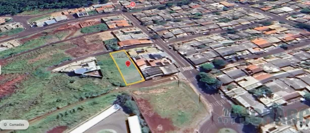 Terreno / Lote / Condomínio à venda, 608m² no Núcleo Habitacional Papa João Paulo I, Apucarana