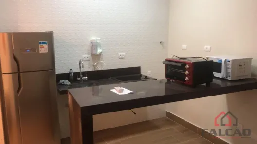 Kitnet com 1 Quarto para alugar, 22m² no Gonzaga, Santos
