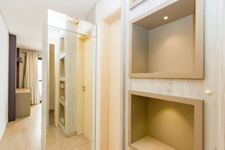 Studio com 1 Quarto para alugar, 33m² no Campina do Siqueira, Curitiba