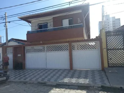 Casa de Condomínio com 2 Quartos para alugar, 60m² no Guilhermina, Praia Grande