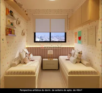 Apartamento com 2 Quartos à venda, 49m² no Bosque da Saúde, São Paulo