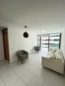 Apartamento com 2 Quartos para alugar, 61m² no Tambaú, João Pessoa