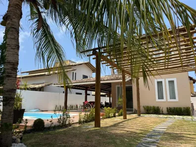 Casa de Condomínio com 3 Quartos para alugar, 190m² no Busca Vida (Abrantes), Camaçari