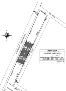 Terreno / Lote / Condomínio à venda, 368m² no 17 de Março, Aracaju