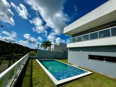 Casa de Condomínio com 4 Quartos à venda, 299m² no Alphaville (Abrantes), Camaçari
