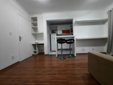 Apartamento com 1 Quarto para venda ou aluguel, 38m² no Vila Andrade, São Paulo