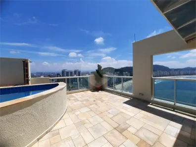Cobertura com 2 Quartos para venda ou aluguel, 196m² no Jardim Las Palmas, Guarujá