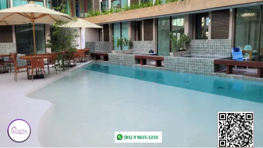 Flat com 1 Quarto à venda, 25m² no Porto de Galinhas, Ipojuca
