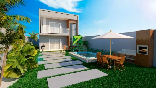 Casa de Condomínio com 2 Quartos à venda, 82m² no Barra de São João, Casimiro de Abreu