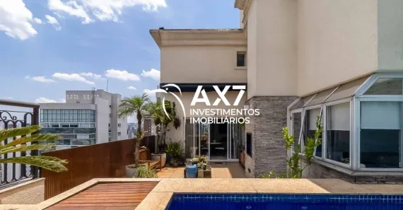 Cobertura com 3 Quartos para venda ou aluguel, 480m² no Indianópolis, São Paulo