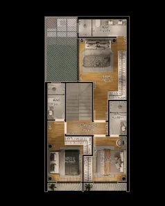 Sobrado com 3 Quartos à venda, 117m² no Pilarzinho, Curitiba