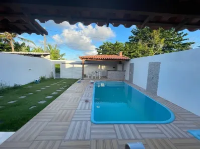 Casa de Vila com 3 Quartos à venda, 80m² no Arembepe (Abrantes), Camaçari