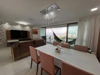 Apartamento com 3 Quartos para alugar, 127m² no João Agripino, João Pessoa