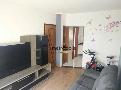 Casa de Condomínio com 2 Quartos para alugar, 109m² no Vila Alzira, Santo André